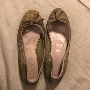 Good sparkle ballet flats